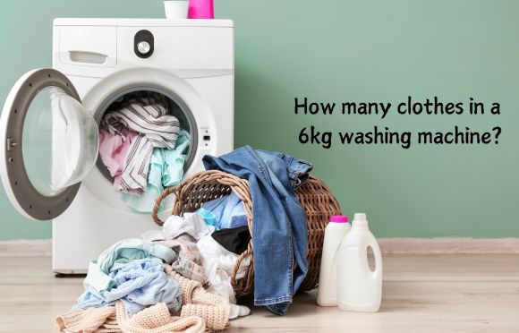 How many clothes in a 6kg washing machine?