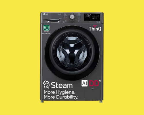 LG front load washing machine for large family